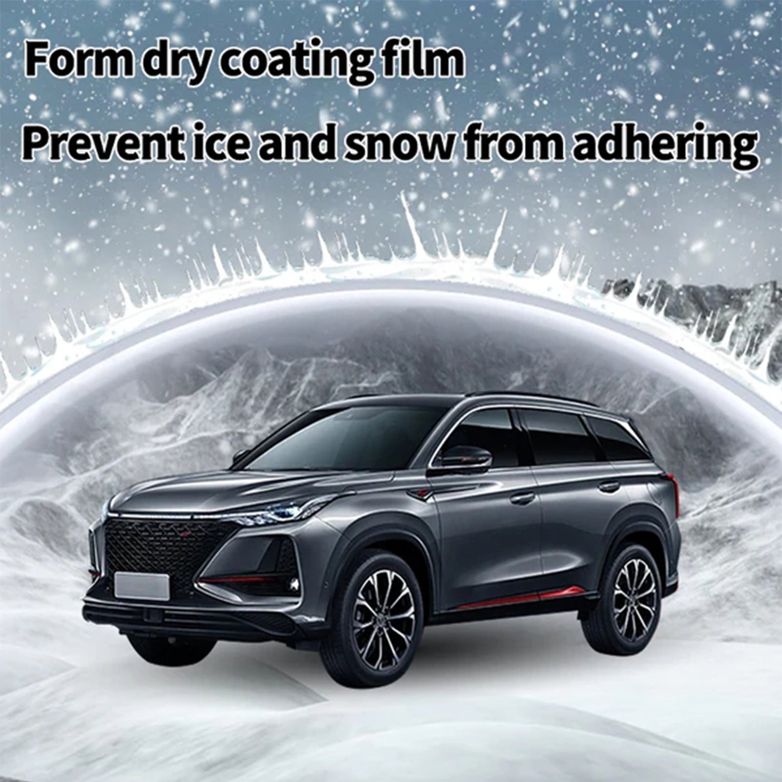 Fast And Convenient Hydrophobic Nano Coating Car Snow Brush