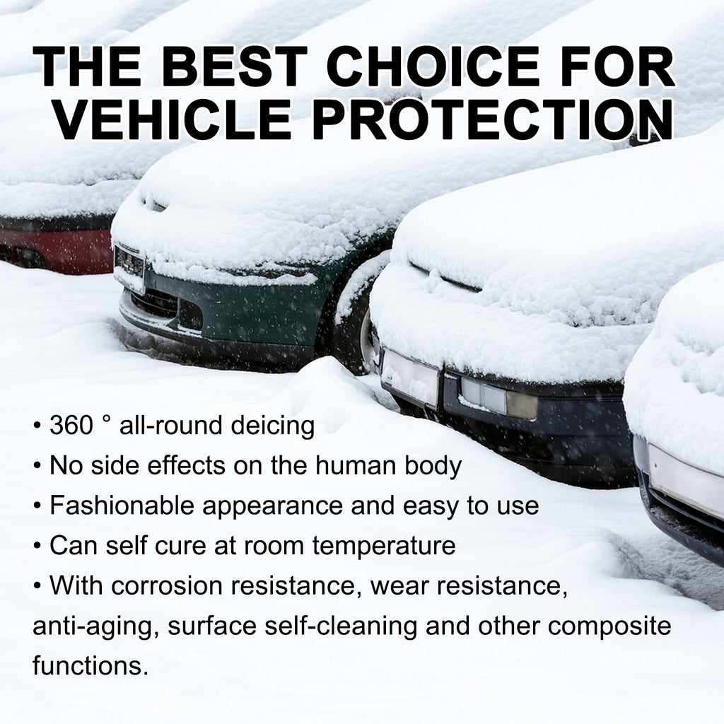 Fast And Convenient Hydrophobic Nano Coating Car Snow Brush
